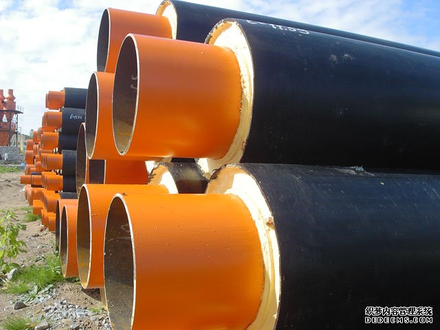 Polyurethane insulation steel pipe