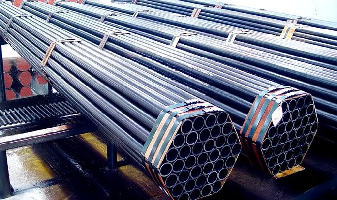 Steel pipe for scaffolding