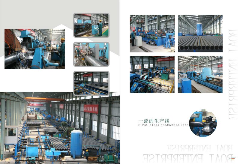 ERW welded steel pipe/steel tube 