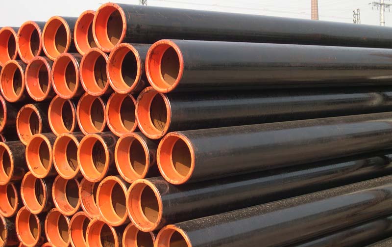 Fluid pipe steel