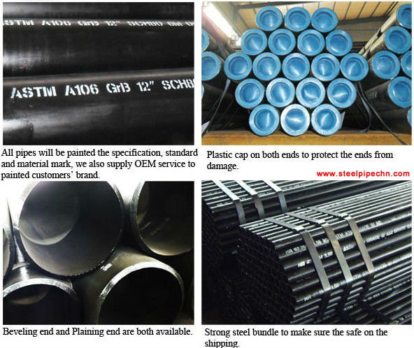 ASTM A106 GR.B 12" SCH 40 pipe